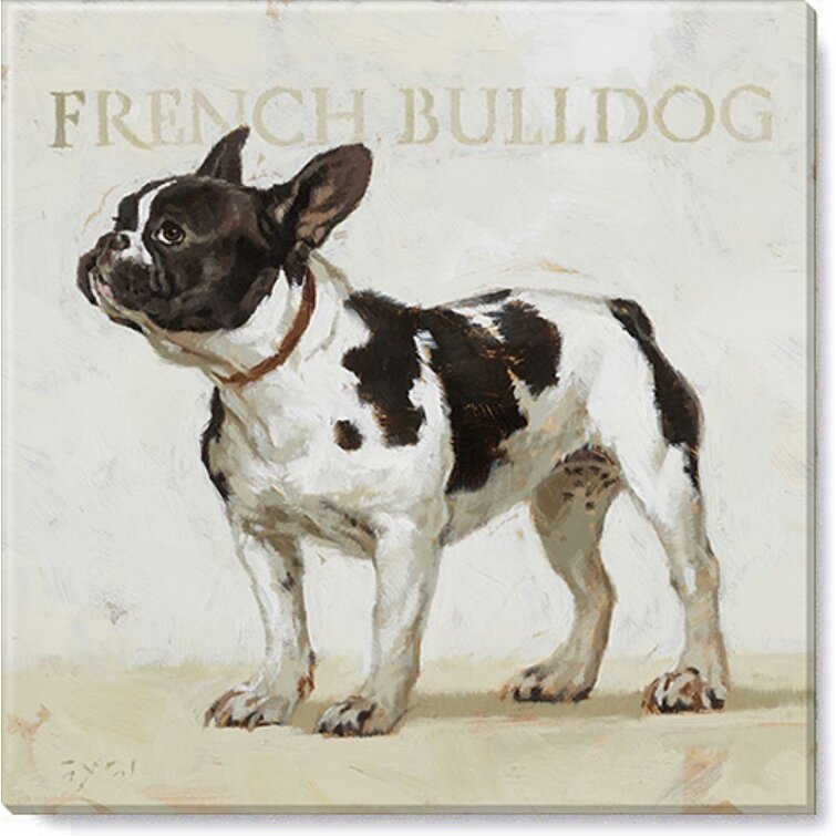 Bulldog clearance wall art